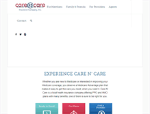 Tablet Screenshot of cnchealthplan.com